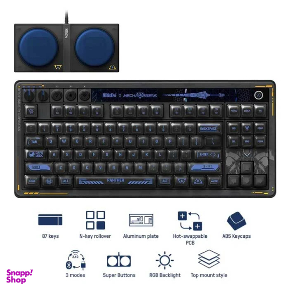 کیبورد مخصوص بازیایت بیت دو مدل 8BitDo Mecha BREAK