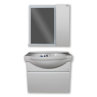 ست روشویی کابینتی مروا کابین مدل دیواری کاسپین کد 63