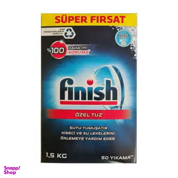 نمک ماشین ظرفشویی فینیش مدل Super Firsat وزن 1500 گرم