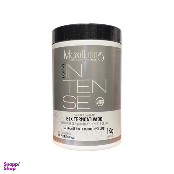 بوتاکس مو مکسیلورینگ مدل INTENSE BTX TERMOATIVADO وزن 1 کیلوگرم