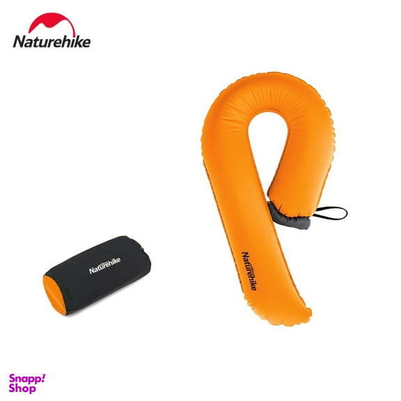 بالش بادی گردنی نیچرهایک مدل Multifunctional Extended U-Shaped Inflatable Pillow کد ZT004