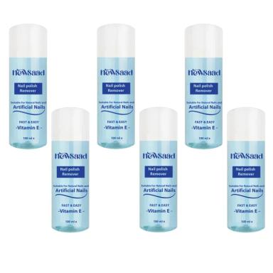 لاک پاک کن نیوساد مدل Artificial06 حجم 100 میلی لیتر بسته 6 عددی