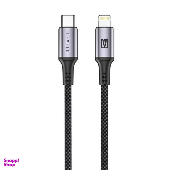 کابل تبدیل Type-C به Lightning لولو مدل LVLOCLCBK طول 1 متر