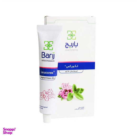 کرم واژینال باریج مدل Leucorex حجم 50 میلی لیتر