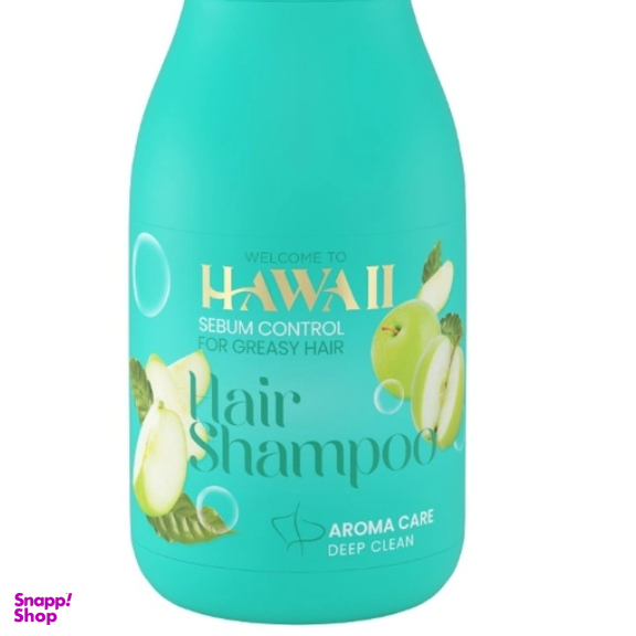شامپو مو هاوایی هاوایی مدل سیب سبز مناسب موهای چرب حجم 300 میلی لیتر