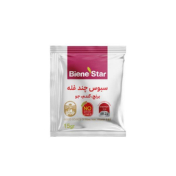 سبوس چند غله بین استار وزن 15 گرم بسته 15 عددی