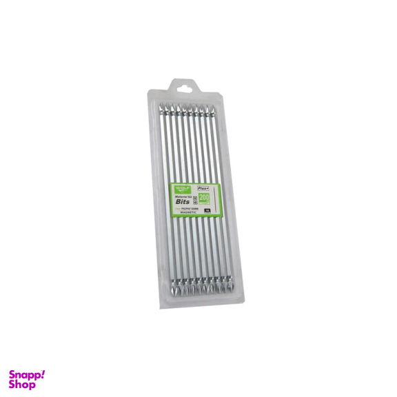 سری پیچ گوشتی دو سر چهار سو ولف کد 20-218 بسته 10 عددی