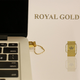 فلش مموری دیتا پلاس مدل Royal Gold ظرفیت 64 گیگابایت