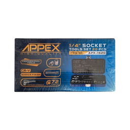 آچار بکس اپکس مدل AJ-APX-1520 مجموعه 20 عددی