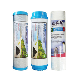 فیلتر دستگاه تصفیه آب cck مدل سه مرحله کد c3 بسته ۳ عددی