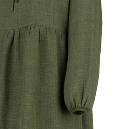 مانتو زنانه السانا مدل دلاوا کد 221053 رنگ زیتونی