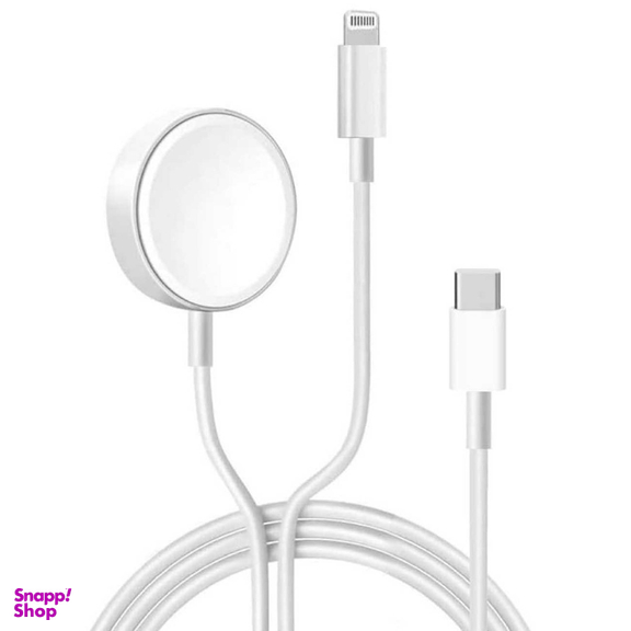 کابل شارژ لایتنینگ و شارژر مگنتی اپل واچ کوتتسی کد 26002 مناسب اپل واچ سری 4/3/2/1