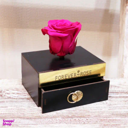 جعبه گل رز جاودان کشودار کد 01