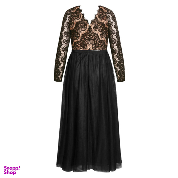 پیراهن بلند زنانه کد DRE03 رنگ مشکی