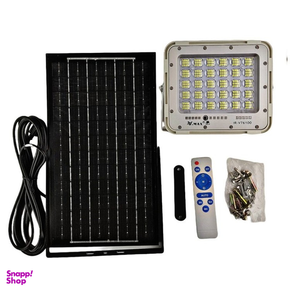 پروژکتور خورشیدی وی مکس مدل IR-V76100 ظرفیت 100 وات ساعت