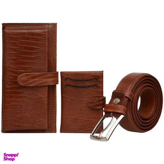 ست هدیه چرم طبیعی مردانه کد L2020