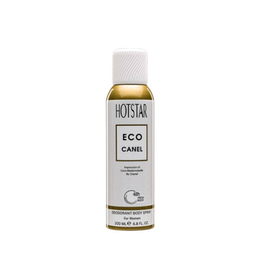 اسپری دئودورانت زنانه هات استار مدل Eco Canel حجم 200 میلی لیتر