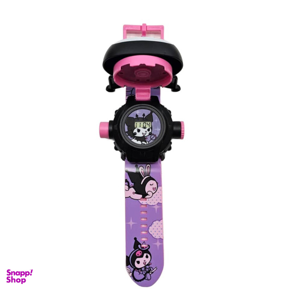 ساعت مچی دیجیتال بچگانه مدل کرومی کارتونی پروژکتوری