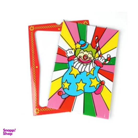 ابزار شعبده بازی دنیای سرگرمی های کمیاب طرح رنگ آمیزی دلقک