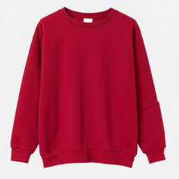 بلوز دخترانه مدل بیسیک کد M60043 رنگ قرمز