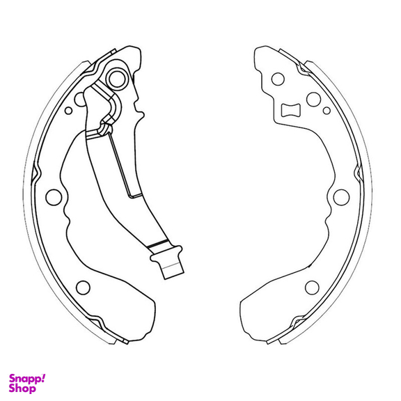 لنت ترمز عقب خودرو لنت پارس مدل 71059 مناسب برای ساینا