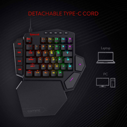 کیبورد مخصوص بازی ردراگون (Redragon ) مدل K585 DITI