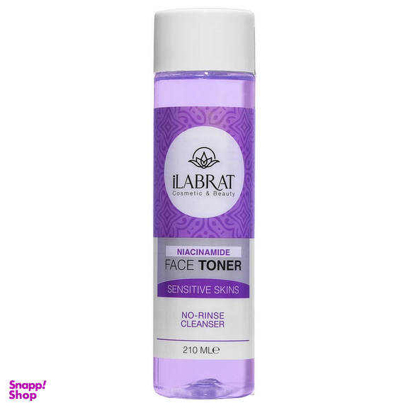 تونر پاک کننده صورت ایلابرت مدل نیاسین آمید حجم 210 میلی لیتر