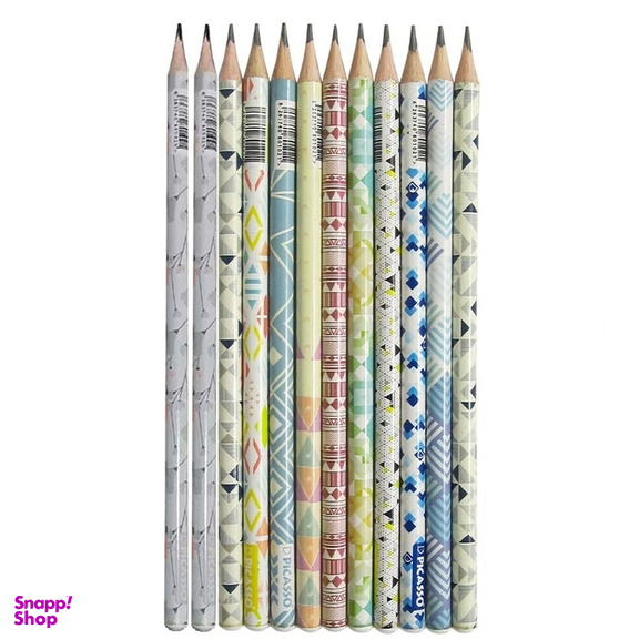 مداد مشکی پیکاسو مدل تالی مجموعه 12 عددی