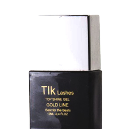 ژل براق کننده لاک ناخن تیک مدل Golden Line حجم 12 میلی لیتر