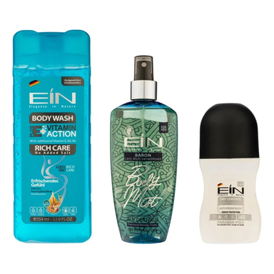 ست بهداشتی مردانه ای آی ان مدل sd مجموعه 3 عددی