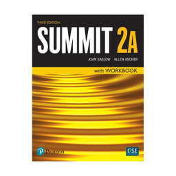 کتاب Summit 3rd 2 اثر Joan Saslow انتشارات Pearson مجموعه دو جلدی
