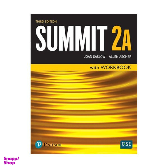 کتاب Summit 3rd 2 اثر Joan Saslow انتشارات Pearson مجموعه دو جلدی