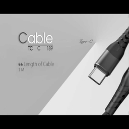 کابل تبدیل USB به USB-C تسکو مدل TCC 189 طول 1 متر
