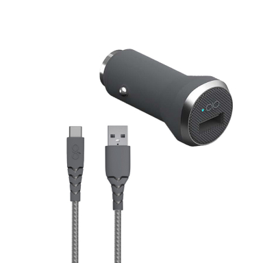 شارژر فندکی فورس مدل FPCACAC1.2MG به همراه کابل USB-C