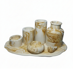 ست دکوری رومیزی مدل 033 مجموعه 7 عددی