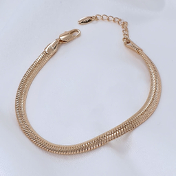 دستبند زنانه مدل ماری کد 003 رنگ طلایی