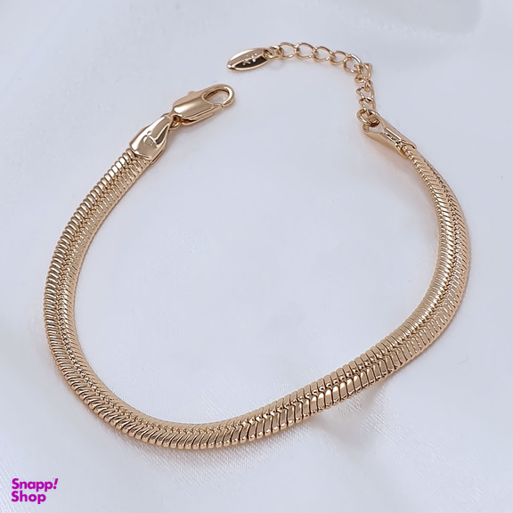 دستبند زنانه مدل ماری کد 003 رنگ طلایی