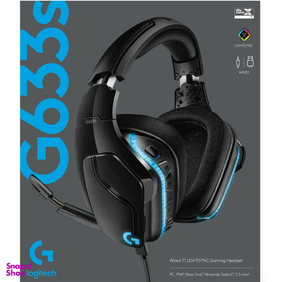 هدست گیمینگ لاجیتک (Logitech) مدل G633s 7.1