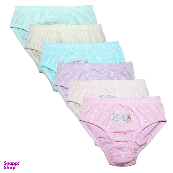 شورت اسلیپ دخترانه چیندکا مدل نخ پنبه کد 2027 مجموعه 6 عددی