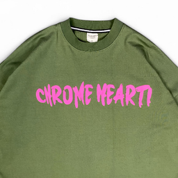 تیشرت طرح Chrome Heart کد C1 رنگ سبز