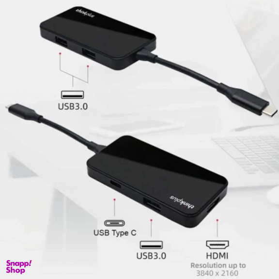 USB هاب 5 پورت لنوو مدل ThinkPlus USB-C TPH-05