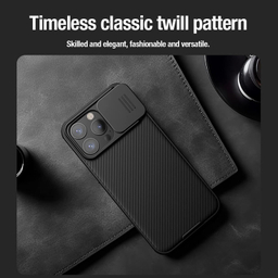 کاور نیلکین مدل CamShield Pro مناسب برای گوشی موبایل اپل iPhone 15 Pro