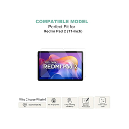 محافظ صفحه نمایش تبلت مدل RMS - OG مناسب شیائومی Redmi Pad 2 2025