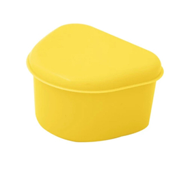 محفظه نگهداری دندان مصنوعی دکتر مید مدل DentureBox رنگ زرد