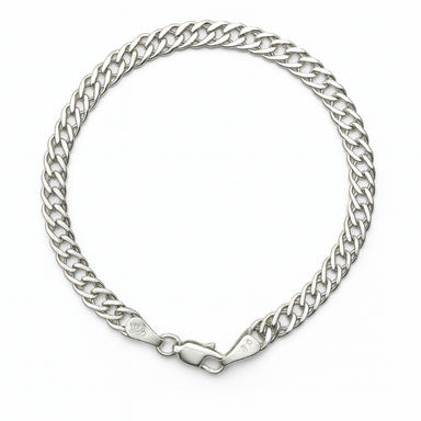 دستبند نقره مردانه طرح کارتیه کد 195557 DSTB