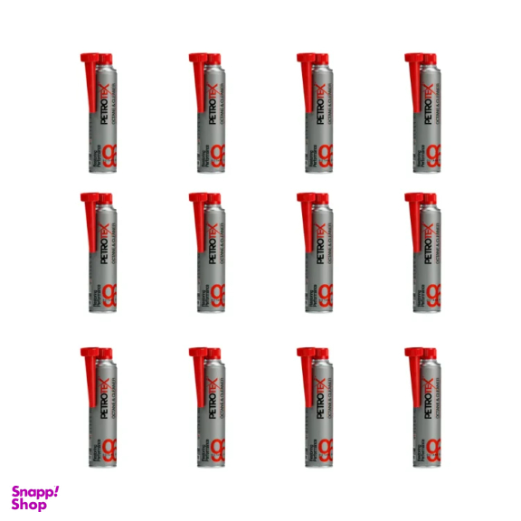 مکمل بنزین و اکتان بوستر پتروتکس پلاس مدل Petro2in1 300ml ظرفیت 300 میلی لیتر بسته 12 عددی