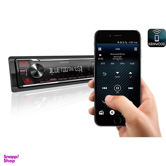پخش کننده خودرو کنوود مدل KMM-BT208