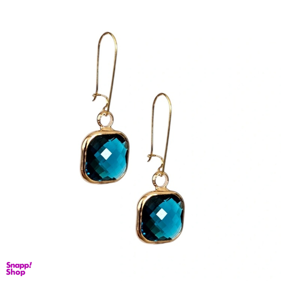 گوشواره طلا 18 عیار زنانه مدل آکوآ ویسپر Aqua Whisper