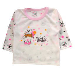 ست تیشرت و شلوار نوزادی مدل خرس و بستنی کد 4012