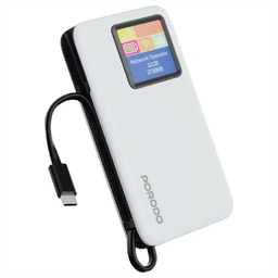 پاوربانک و روتر جیبی 4G LTE WiFi 6 پرودو مدل PDPBFCH087 ظرفیت 10000 میلی‌ آمپر ساعت